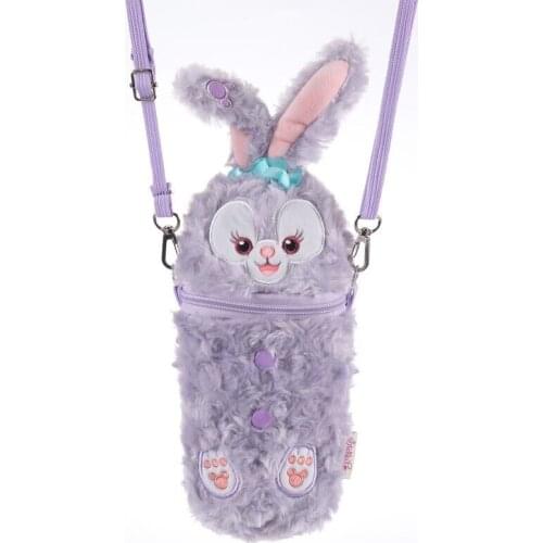 Disney Duffy and Friends Stella Lou Plush Heat Insulation Cup Set Cute Heat Shield for Vacuum Cup Kawaii Gift for Children Girls