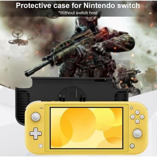 Newest TPU Bracket Protection Shell Case For Switch Lite Host With Double Card Slot Design Protective Cover For Switch Lite
