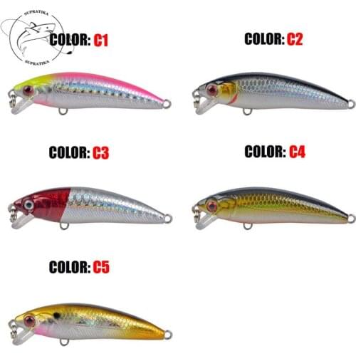 Fishing Lure Outdoor Swim bait 5Colors 6cm/5.5g Magnet Lure Bait Fake Bait Striped Bass 3D Simulation Eyes Floating Water