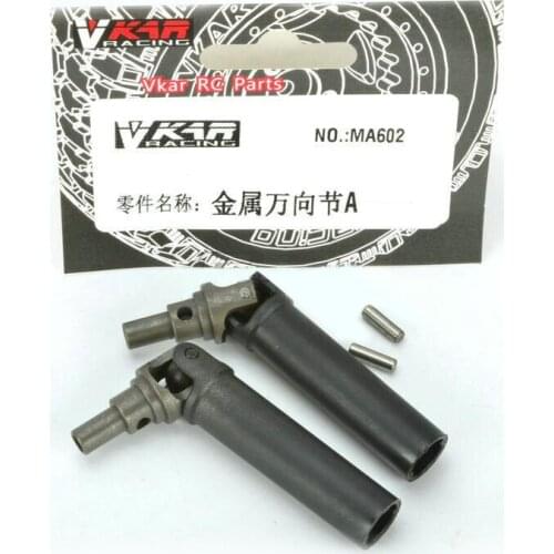 VKAR RACING Short Course Truck X10 V2 MA602 STEEL UNIVERSAL JOINT SET 1/10 RC monster truck CAR PARTS