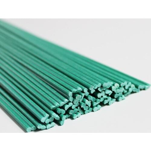 Green PP PVC plastic welding rods car bumper repair solder soldering station stick hot air welder gun filler body shop tools bar