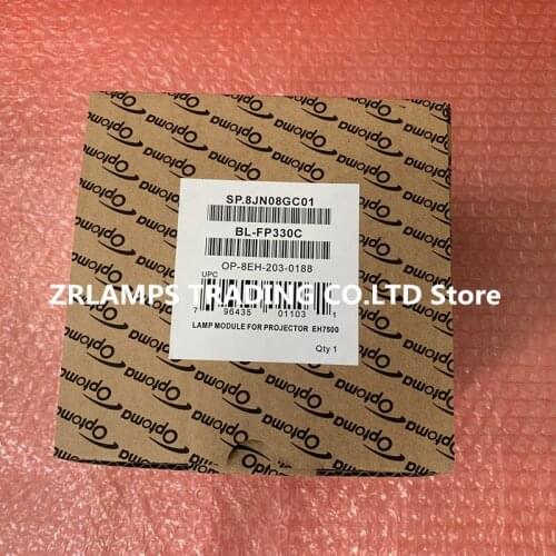 ZR Top quality SP.8JN08GC01 100% Original projector lamp with housing (OEM) P-VIP 330/1.0 E20.9 for PRO8000 TH7500 EH7500