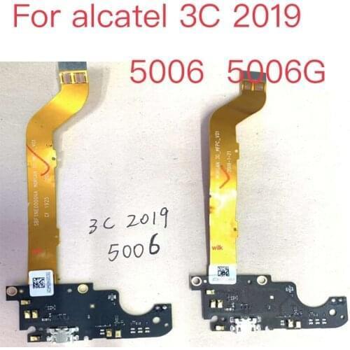 10pcs NEW USB Power Charging Connector Plug Port Dock Flex Cable For Alcatel 3C 2019 5006 5006G