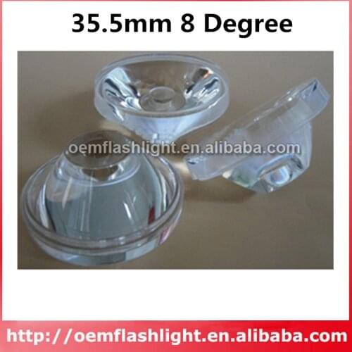 35.5mm 8 Degree Cree LED Lens - 1pc
