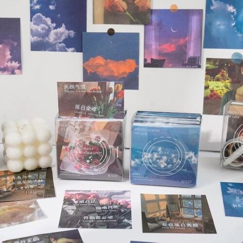 Loose Leaf Retro Styl Memo Pad Flower Scrapbooking/Card Making/Journaling Project DIY Decorative Material Message Paper Sticke