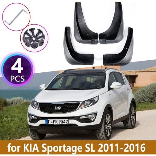 Car Mud Flaps For Kia Sportage SL 2011 2012 2013 2014 2015 2016 Mudflaps Splash Guards Fender Mudguards Mud flaps Accessories