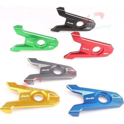 CNC aluminum alloy motorcycle rear axle trimming cover block chain for KAWASAKI Z800 Z 800 Z-800 2013 2014 2015 2016