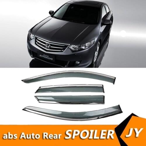 For Honda Spirior 2009-2013 Window Visor Vent Shades Sun Rain Deflector Guard For s Auto Accessories 4PCS/SET