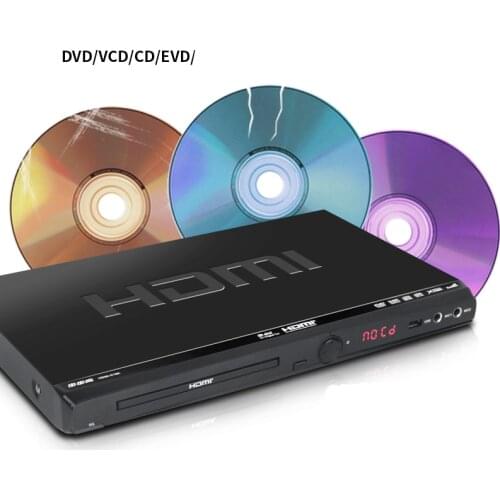 KYYSLB 5.1 2.0 Channel 220V 10W Dvd Player Home Audio Vcd HDMI HD Evd Player Dolby 5.1 DTS+VGA Full Decoding USB MPEG4 DivX