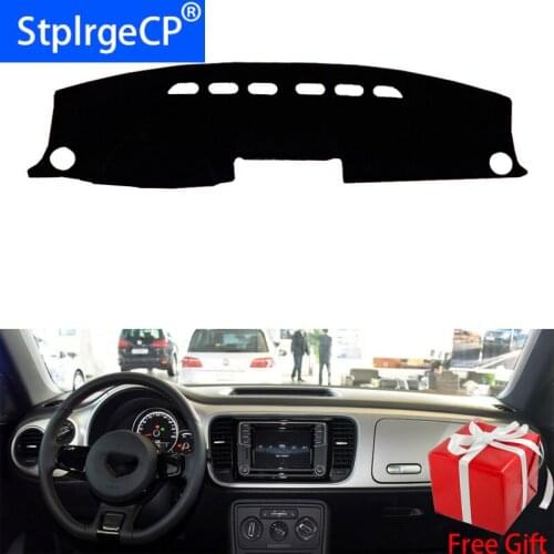 For Volkswagen beetle 2012 2013-2018 dashboard mat Protective pad Shade Cushion Pad interior sticker car styling accessories