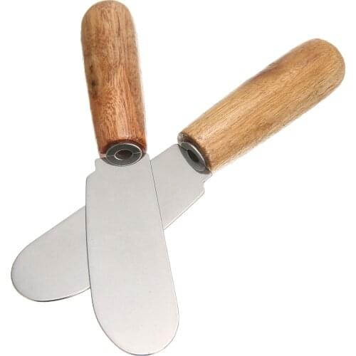 2pcs Stainless Steel Cheese Butter Spatula Child Kid Sandwich Cheese Slicer Knife Cutter Safety Kitchen Tool Accessories