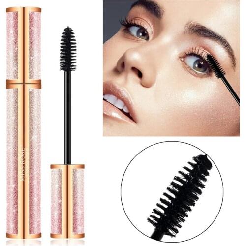 Brand New Waterproof Mascara Long Lasting Eye Lashes Rimel 4d Curling Long Lash Mascara Starry Sky Tube Style Eyelashes Makeup