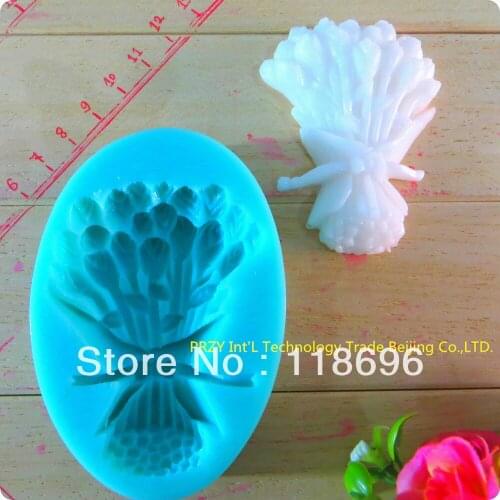 New style cartoon Flower hot sale chocolate silicon mold fondant Cake decoration mold