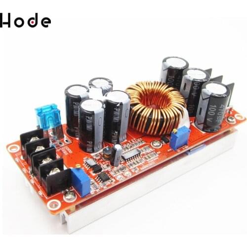 1200W 20A DC Converter Boost Car Step-up Power Supply Module 8-60V to 12-83V