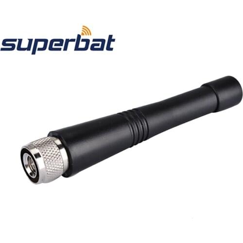 Superbat 85mm 433Mhz 3dbi Antenna Aerial Signal Booster SMA Plug Connector for Ham Radio Rubber 50W 50 Ohm