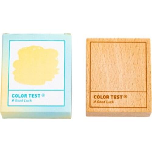 Palette Series Wooden Rubber Stamps Vintage Scrapbooking Diary Embellishments