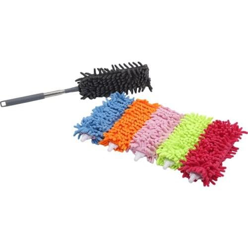 Telescopic Microfibre Duster Extendable Cleaning Home Car Cleaner Dust Handle Dust Mites Portable Dusting Brush Sweep Tool