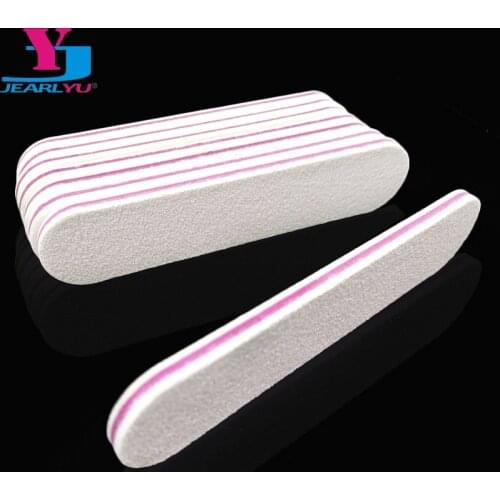 20pcs/lot Nail Files Sanding 100/180 Mini Small Slim Buffer Manicure Polish Block Nail Art Sponge Professional Double Side Tools