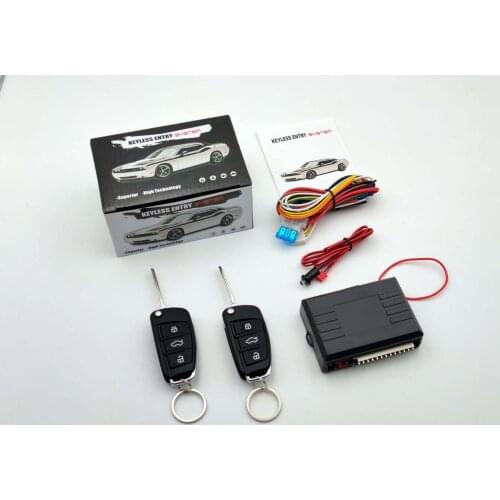 Central Door Lock Keyless Entry System Button Start Stop Lock Unlock Remote Universal 12V