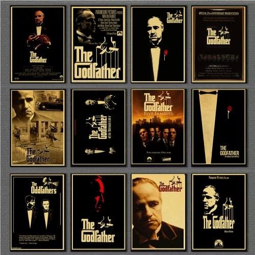 Godfather vintage posters Prints Wall Painting high Quality Decor Poster Wall Painting Home /Bar Decoration