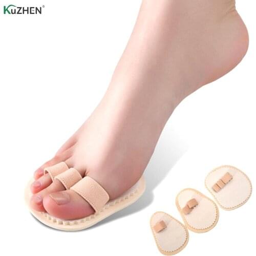 1 Bag Hammer Toe Corrector Foot Care Prevent Callus Orthotics Toes Cushion Pads Straightening Belt Relieve Pain Correction