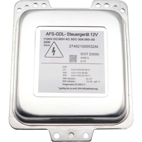 Car xenon Headlight Ballast 5DC009060-00 New original car lamp Control Unit d1s for Mercedes-Benz w211 S211 afs controller