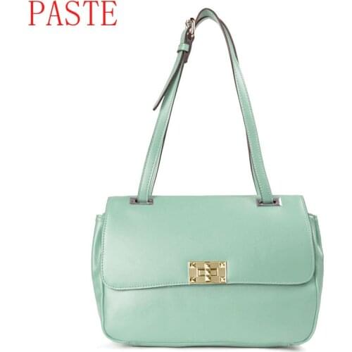 New 2018 Women leather Shoulder Bag Shell Bags Casual Handbags small messenger bag fashion 100% genuine leather free shipping