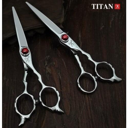 Titan Professional Barber Shop Cutting Scissors Salon Scissors Japan VG10 Steel New Design Barber tool