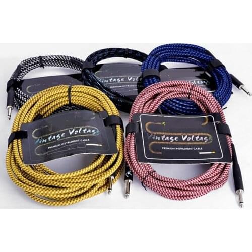 3 meter Double denoise braid shield pure copper guitar cable