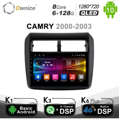 6+128G Ownice Android 10.0 for Toyota WIGO 2012 Car Radio Auto Multimedia 1280*720 Video Audio GPS Player head Unit BT 5.0 SPDIF