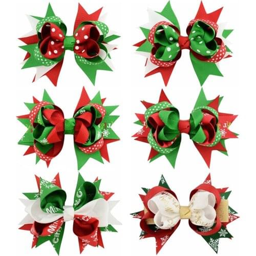 Pet Cats Grooming Accessories Clips pet dog cat Hair bow Hairpin 11cm Christmas Hair Ornaments Colorful Big Swallowtail Bow