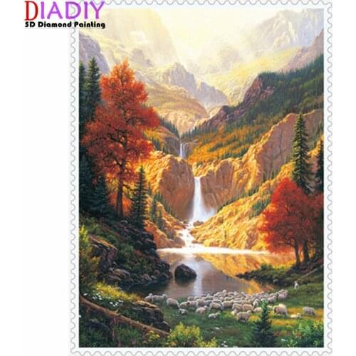 Diy 5d diamond painting cartoon animal character round diamond mosaic home decoration embroidery pattern cross stitch