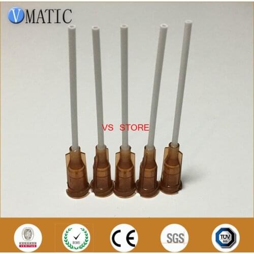Free Shipping 15G 1'' Inch Pp Flexible Glue Dispensing Needle Tip Dispenser Needle