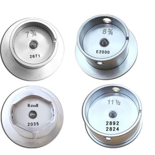 Stainless Steel Watch Movement Holder with Adjustable Hollow Center Screw for 2000/2824/2035/2671