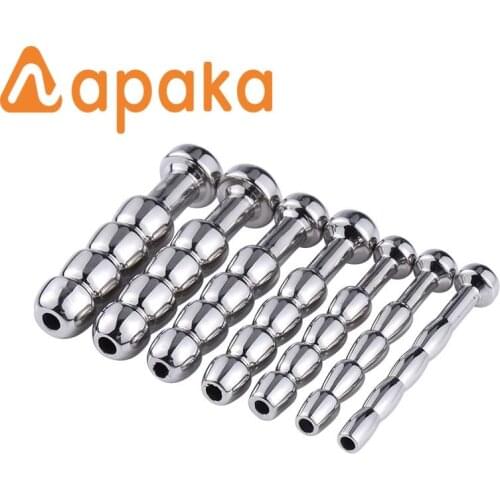 Diameter5/6/7/8/9/10/11mm Penis Plug Dilators Urethral Sex Toys Stainless Steel Urethral Plug Penis Sounding Male Masturbator