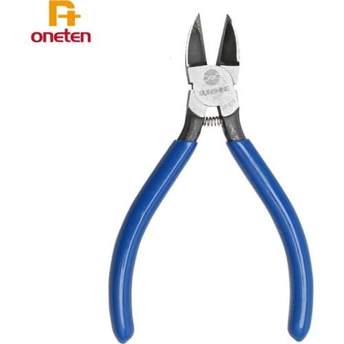 SUNSHINE S-110 S-109 Precision Plus Hard Version Bevel Nose Cutting Pliers Special Tools For Hardware Maintenance Offset Plier