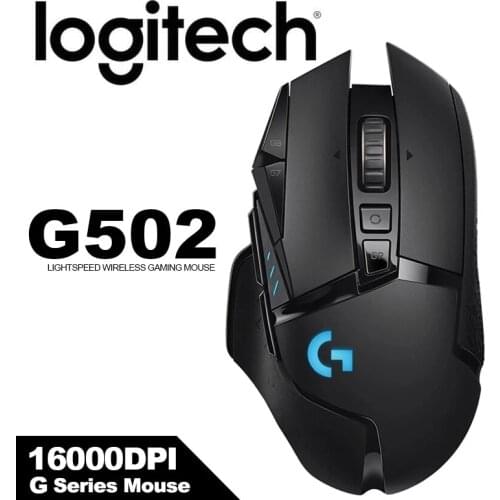 Logitech G502 LIGHTSPEED Wireless Gaming Mouse LIGHTSYNC RGB Lighting 11 Buttons