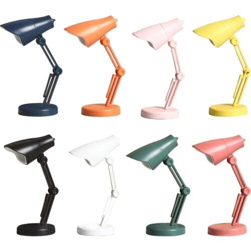 1/12 Scale Light Miniature Doll House Table Lamp for Dollhouse Decoration Toys