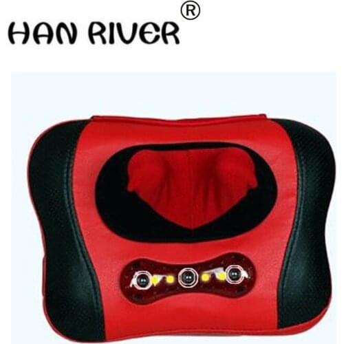 Cervical spine massager neck shoulder waist multifunctional massage pillow body massager massage cushion for leaning on
