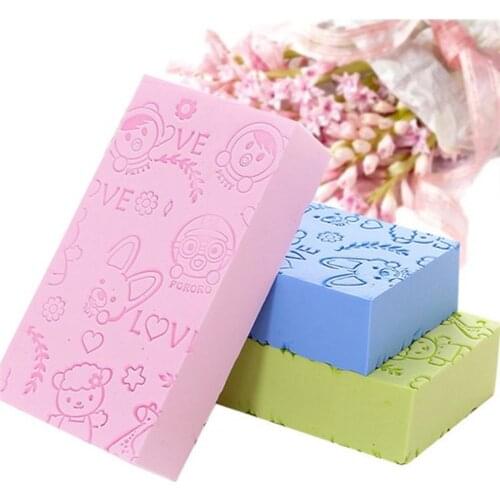 Soft Body Scrubber Bath Exfoliating Scrub Sponge Shower Brush Body Scrub Exfoliator Skin Cleaner Dead Skin Remover Bathing Tools