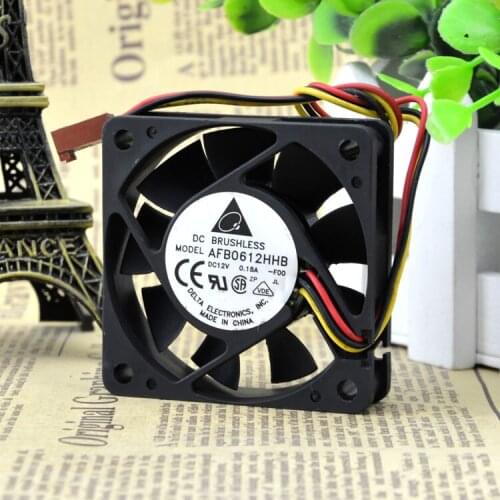 New original 6cm 6cm CPU chassis cooling fan AFB0612HHB 6015 12V 0.18A