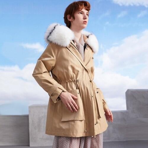 Kittens in the fox fur show thin minus age female fur coat coat of new fund of 2019 autumn winters is Nick