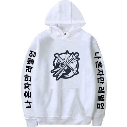 2021 New Arrival Solo Leveling Hoodie Sweatshirts Men Women Print Pullover Fashion Harajuku Tracksui Loose Clothes