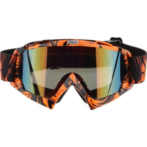 Motocross Vintage Goggles Windproof For Motorcycle Cruiser Scooter Bike Racer Cruiser Half