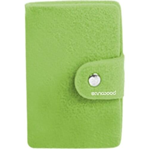 Felted Wool ID Credit Card Small Wallet Cash Holder Organizer Case Box Pocket Passport Cover Card Bag