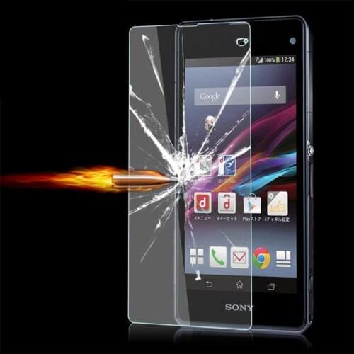 Tempered glass for Sony Z1 Xperia Z1 Honami C6902 C6903 C6906 C6943 L39h Screen Protector Protective Film for Sony Xperia Z1