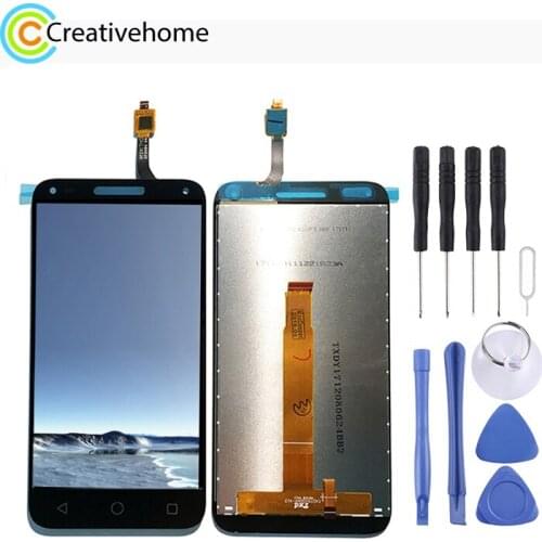 LCD Screen and Digitizer Full Assembly for Alcatel U5 3G 4047 / 4047D / 4047G / OT4047 / OT4047D / OT4047G(Black)