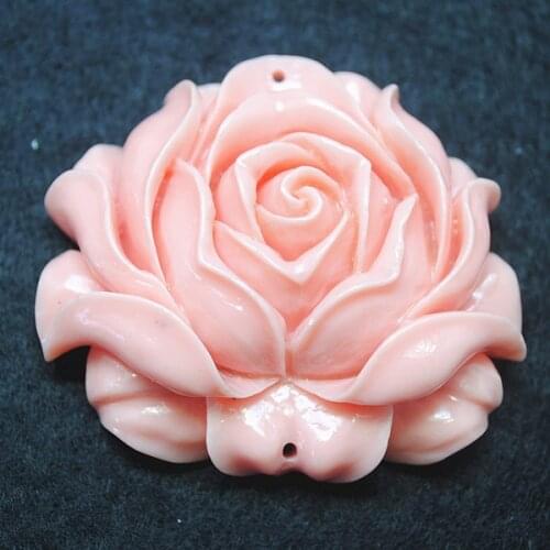 New arrived clay flower pendants flower connectors many colors available size 60x50mm for womens necklace making findings