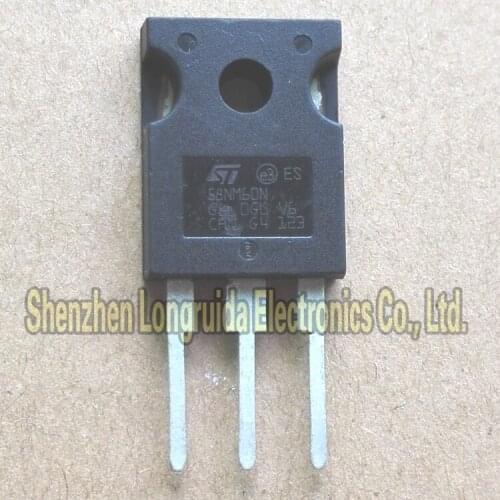 10PCS 58NM60N STW58NM60N TO-247 MOSFET TRANSISTOR 58A 600V