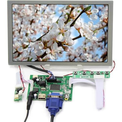 9inch AA090ME01 800X480 IPS LCD Screen 9" Brightness 400nits with HD-MI VGA 2AV LCD Controller Board